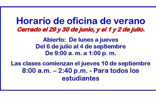 Summer Office Hours 2026 Ea